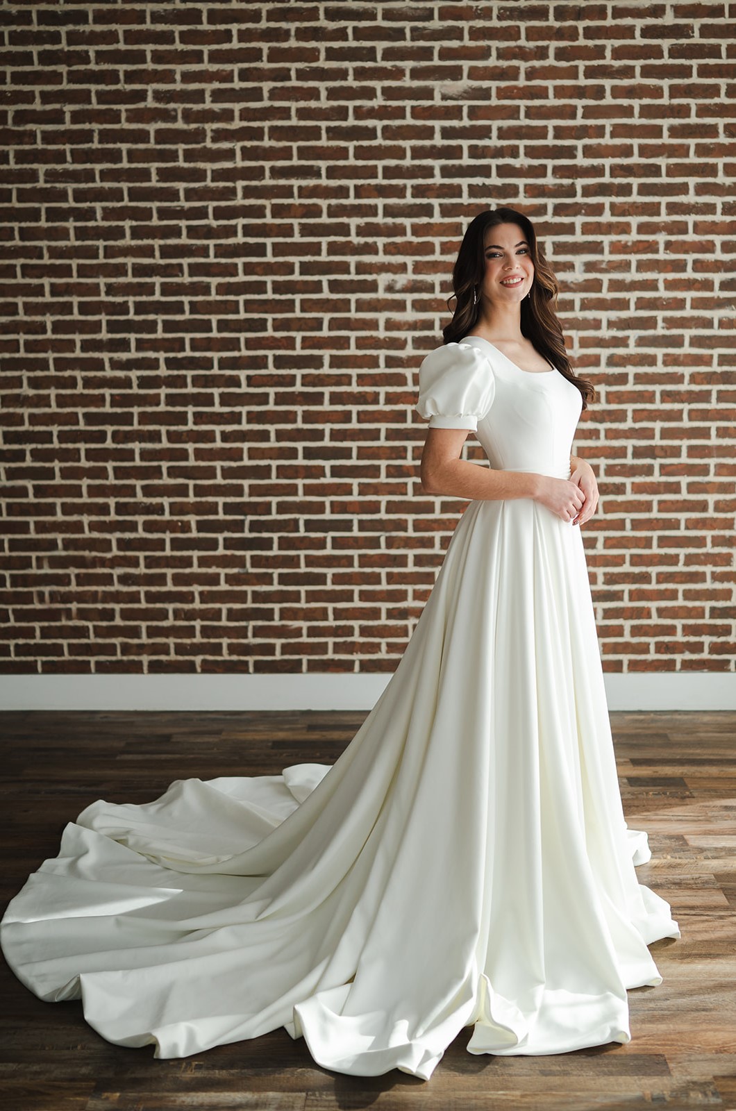 Idaho's largest inventory of modest wedding gowns