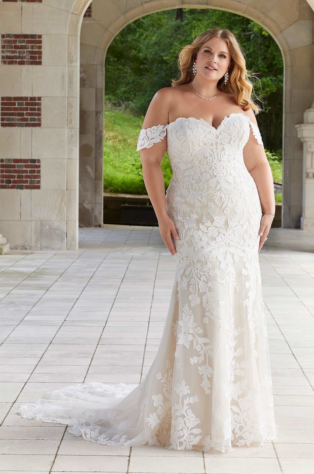 plus size wedding dresses idaho falls CLAUDIA plus size wedding dress